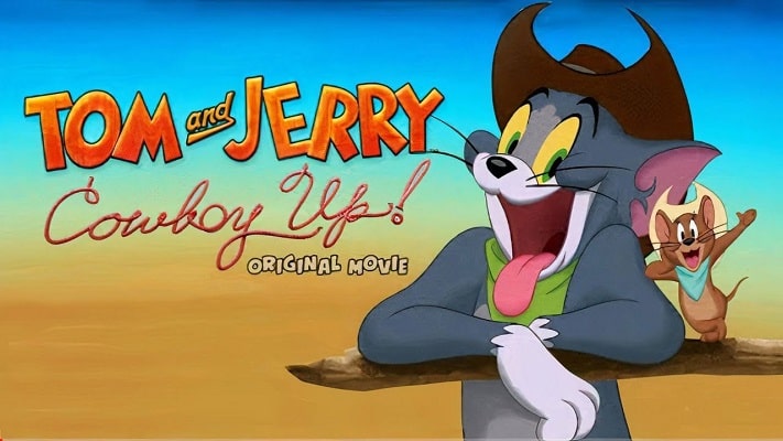 Tom And Jerry Cowboy Up 2022 Poster Min
